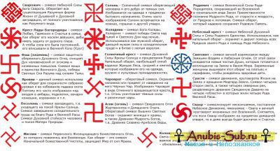 Secțiile slavilor antice, semnificația lor