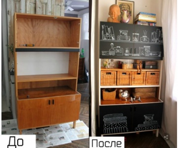 Frissítése a régi fiókos szekrény (DIY)