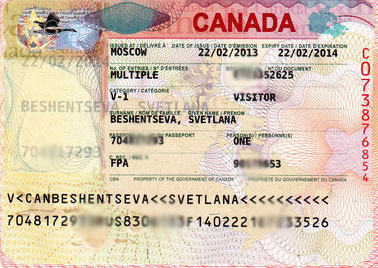 Exemplu de completare a unui formular de cerere de viză pentru Canada
