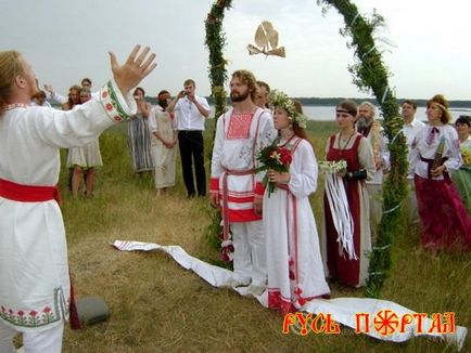 Ritualuri ale slavilor, ceremonii de nuntă, păgânism, rude