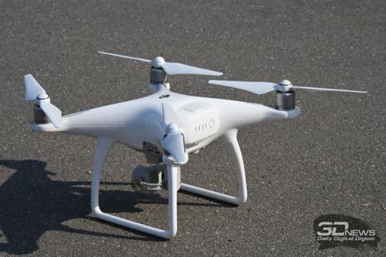 Revizuirea quadrocopter dji phantom 4 pentru mine pe cer