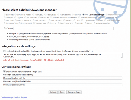 Oget adaugă manager extern de descărcare pentru Google Chrome