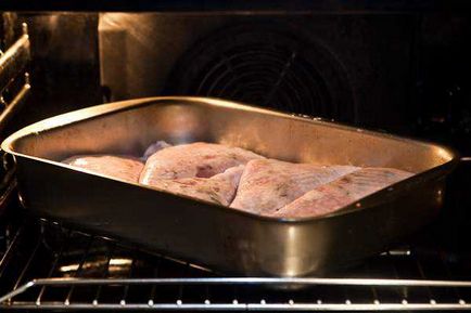 Csirkecomb töltött gomba - recept modern otthon konyha fotó (orosz konyha) Csirkecomb töltött gomba - recept a modern otthoni főzés fotókkal