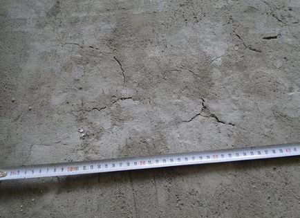 Основні причини тріщин в стягуванні підлоги