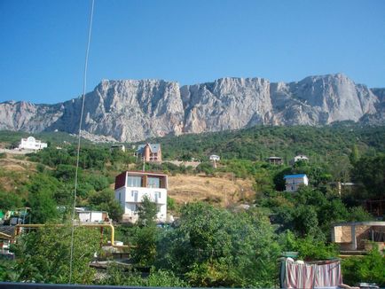 Odihniți la parcul stațiunii (Crimeea)