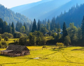 Se odihnește în Carpați în vară - izki carpați, Transcarpathia - stațiune ecologică