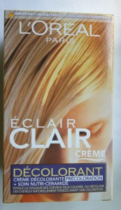 Відгук, огляд фарби для волосся l oreal з серії eclair clair creme decolorant
