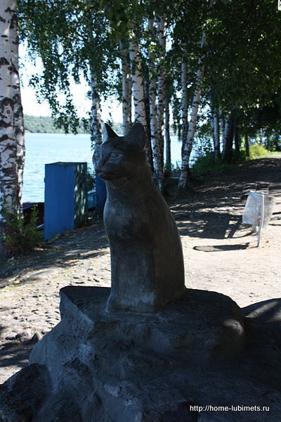 Пам'ятник кішці мусі - домашній улюбленець