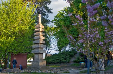 Parcul Kyoto din Kiev pe pădure - cum să obțineți ce să vedeți