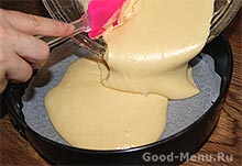 Torta sárgabarack siet - a recept lépésről lépésre fotók