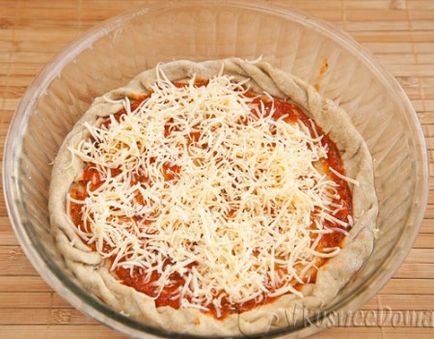 Pepperoni pizza recept otthon