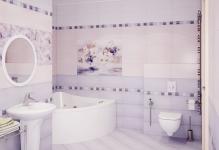 Плитка для ванною уралкераміка нова колекція фото в інтер'єрі кімнати, каталог Сіріо,