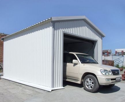 A lapos tető a garázs, hogyan kell csinálni rendesen, sdelai Garazh