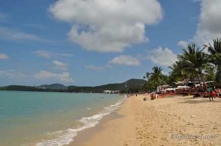 Пляж бопут (bophut beach samui)