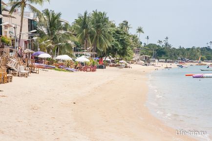 Пляж бо пхут (bo phut beach) - зручний для життя і відпочинку