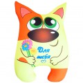 Подушка-іграшка антистрес - кіт серцевий - в інтернет-магазині декорподаркі з доставкою по москве
