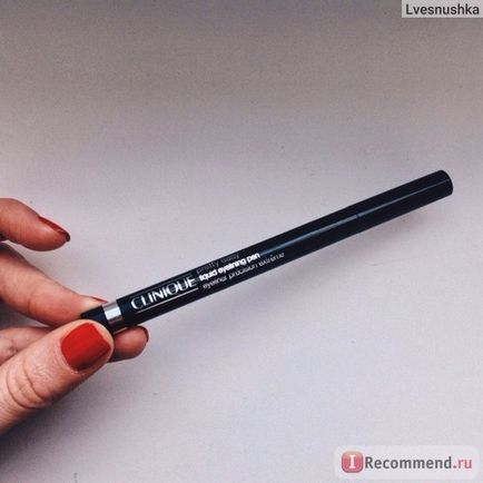 Підводка для очей clinique pretty easy liquid eyelining pen - «каліграфія на ваших століттях без