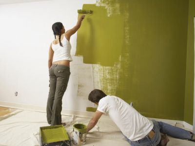 Pictarea pereților în video-instrucțiuni apartament pentru colorarea propriile mâini decât vopsea mai bine, design,