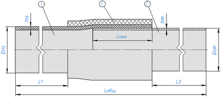 HDPE polietilén csőcsatlakozás egy acél film, Chelyabinsk, 7 (351) 777-94-98