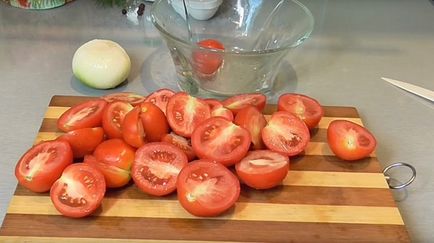 Tomate în gelatină pentru iarnă