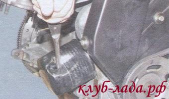 Az eljárást az olajcsere Lada Kalina (motor)
