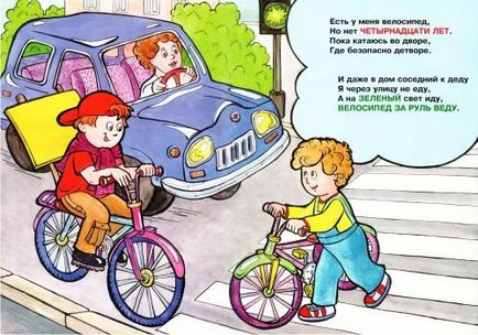 Правила дорожнього руху для дітей - вісник до