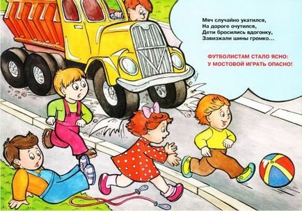 Regulile drumului pentru copii - un mesager la