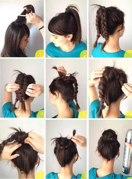 Зачіски які можна робити самому собі - як зробити гарну зачіску самій собі 18 зачісок