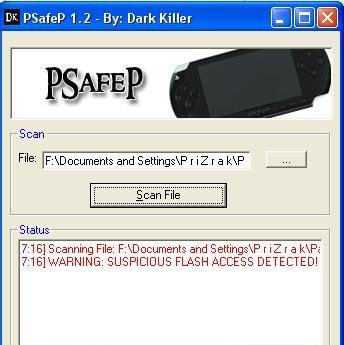 Psp antivirus 2005, software, antivirus