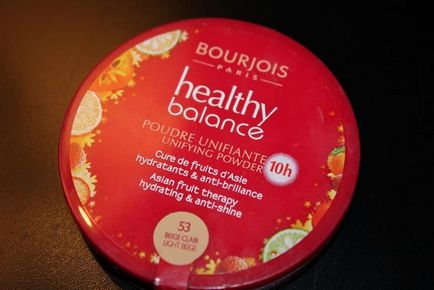 Пудра bourjois healthy balance - відгуки юлии тедді