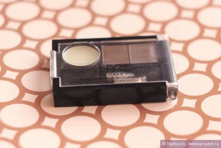 Пудра для брів nyx eyebrow cake powder (відтінок taupe