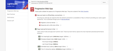 Dezvoltarea primei aplicații web progresive cu reacție
