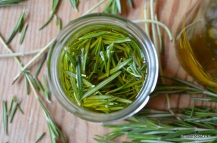 Розмарин з оливковою олією - домашній рецепт