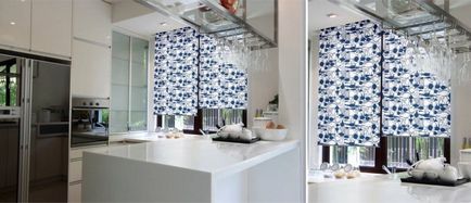 Рулонні штори на кухню види, розміри, ціни, монтаж (фото)