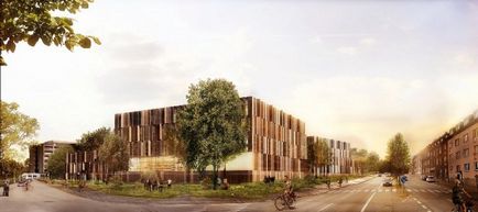 Ru nouă clădire peisagistică a spitalului din Helsingborg - terraoko - lumea cu ochii tăi