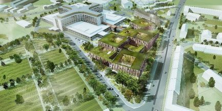 Ru новий ландшафтний корпус лікарні в Хельсінборгу - terraoko - світ твоїми очима