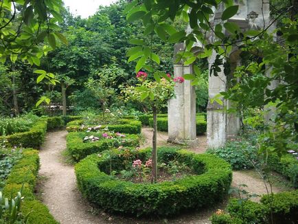 Un teren de gradina intr-o zona deschisa plat, planteaza o gradina