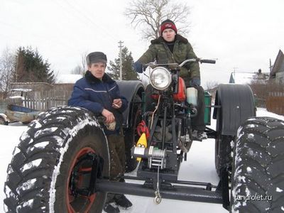 ATV-uri pe bază de motocicletă