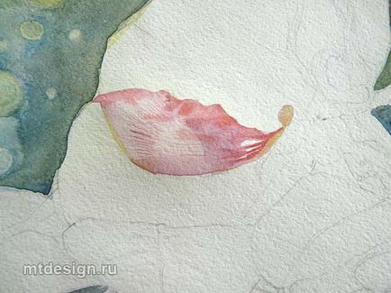 Câine Rose Watercolor, mtdesign