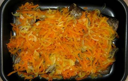 Щука в духовці з овочами - покроковий рецепт з фото на