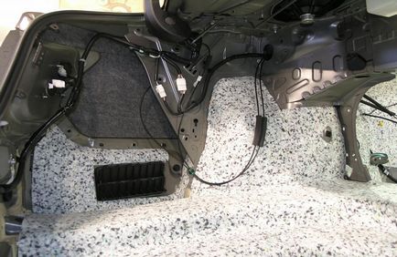 Hangszigetelés Toyota Camry V55 Fotóriport - komfort technológia (technológia) Hangszigetelés Toyota Camry V55 Fotóriport - komfort technológia