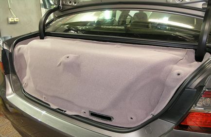 Hangszigetelés Toyota Camry V55 Fotóriport - komfort technológia (technológia) Hangszigetelés Toyota Camry V55 Fotóriport - komfort technológia