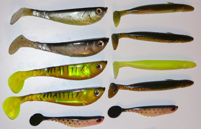 Momeală siliconică pe tipuri și caracteristici de pescuit, caracteristici de pescuit