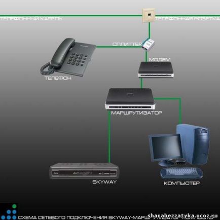 Skyway nano 2, TV prin satelit