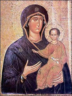 Смоленська ікона Божої Матері - Одигітрія історія, значення де знаходиться ікона Божої Матері -