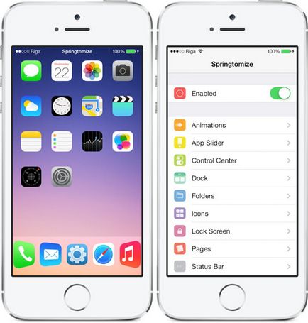 Springtomize 3 - cel mai popular tweak pentru ios - ghid tehnic în lumea gadget-urilor