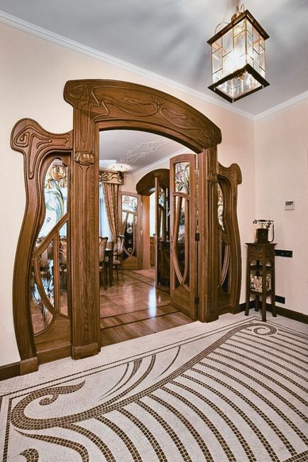 Art Nouveau în interior, 40 de fotografii