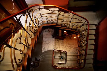 Art Nouveau în interior, design-club