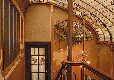 Art Nouveau în interior, design-club