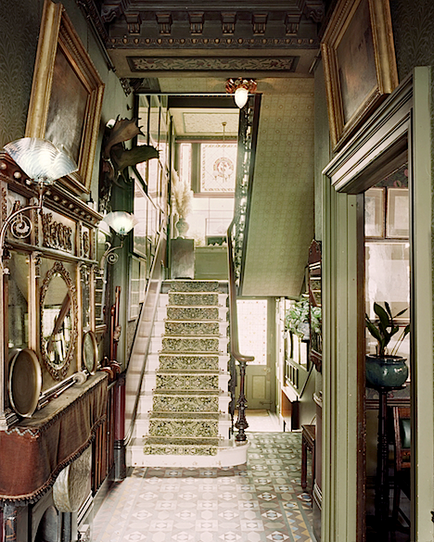 Art Nouveau în interior, design-club